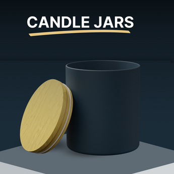 Candle Jars with Lids, Candle Containers with lid, Candle vessels